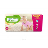 Изображение Huggies Ultra Comfort Подгузники Для Девочек №4+ 10-16 кг 60 шт