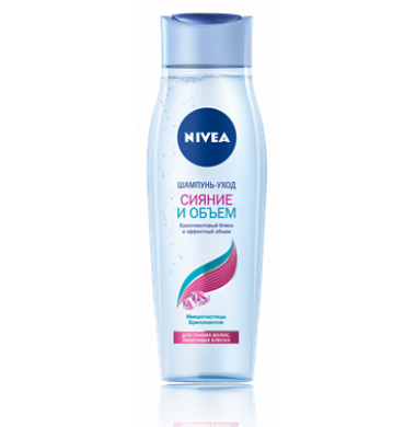 Nivea Сияние и Объем Шампунь 400 мл