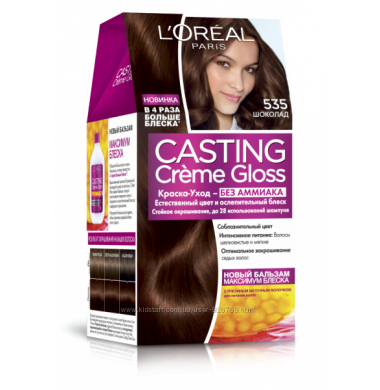 L'Oreal Paris CASTING Краска-Уход Без Аммиака 535 Шоколад