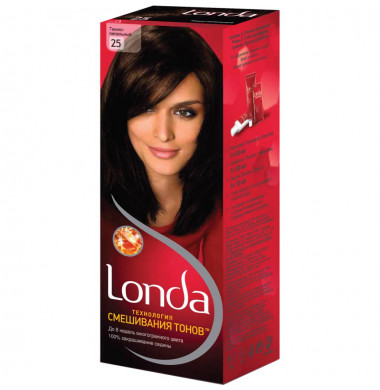 LONDA Стойкая Крем-Краска 25 Тёмно-Пепельный