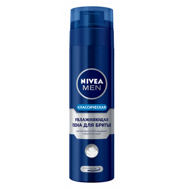 Nivea Men Классическая Увлажняющая Пена для бритья 200 мл