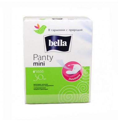 Bella Panty Mini  Женские Гигиенические Прокладки на каждый день 30 шт
