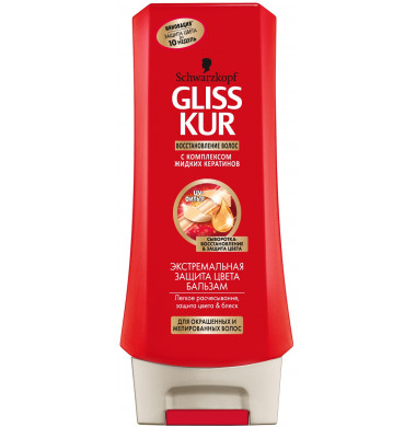 Gliss Kur Экстремальная Защита Цвета Бальзам 200 мл