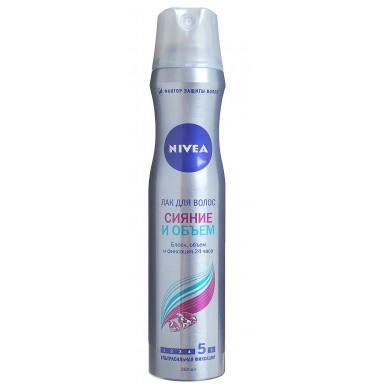 Nivea Сияние и Объем Экстрасильная Фиксация Лак 250 мл