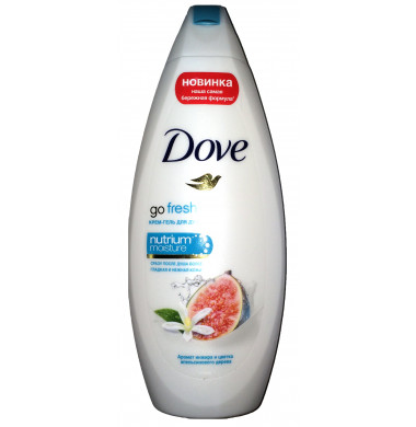 Dove Go Fresh Аромат Инжира и Цветка Апельсинового Дерева Крем-Гель для душа 250 мл