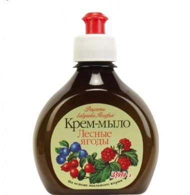 Бабушка Агафья Лесные Ягоды Жидкое Крем-Мыло 300 мл