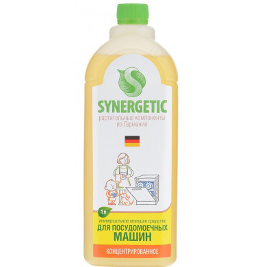 SYNERGETIC Универсальное Моющее Средство Для Посудомоечных Машин 1 л 