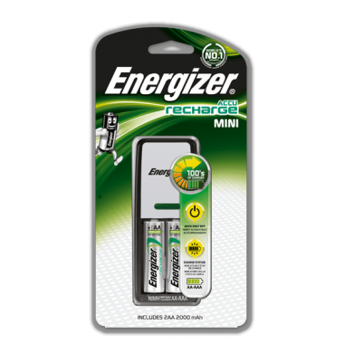 Energizer Recharge Mini 2000mAh Зарядное устройство