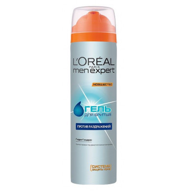 L'Oreal Paris Men Expert Против Раздражений Гель для бритья 200 мл