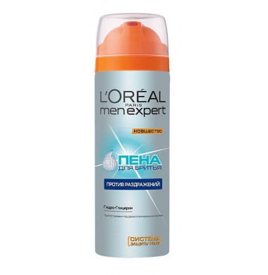 L'Oreal Paris Men Expert Против Раздражений Пена для бритья 200 мл