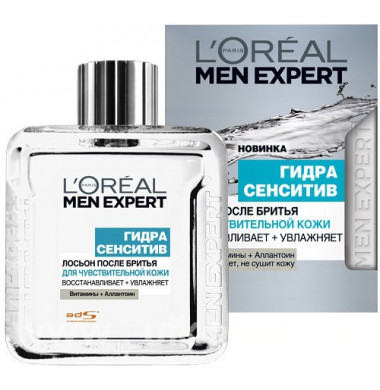 L'Oreal Paris Men Expert Гидра Сенситив Для Чувствительной Кожи Лосьон после бритья 100 мл