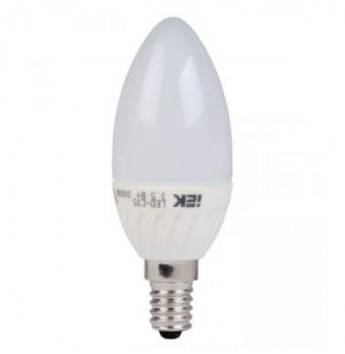 IEK Лампа Светодиодная  E27 5 Вт Cвеча
