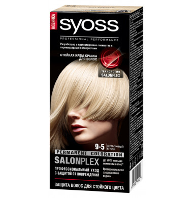 Syoss Стойкая Крем-Краска 9-5 Жемчужный Блонд