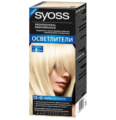 Syoss 13-0 Ультра Осветлитель 9 Уровней Осветления