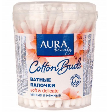 Aura Beauty Ватные Палочки 100 шт