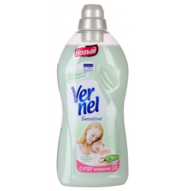 Vernel Sensitive Алоэ Вера и Миндальное Молочко Суперконцентрат 2 л