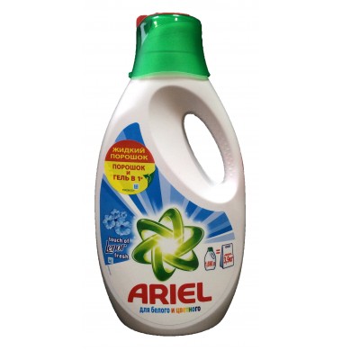 Ariel Touch of Lenor Fresh Жидкий Порошок 1,69 л