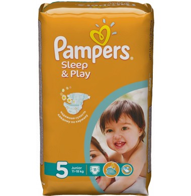 Pampers Sleep & Play Junior № 5 11-18 кг Подгузники 11 шт