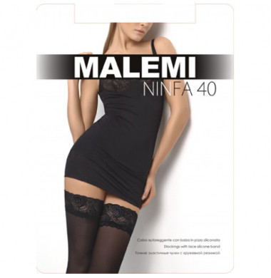 MALEMI Nimfa Чулки 40 den 3/4 -M/L Daino 