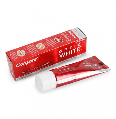 Colgate Optic White Искрящаяся Мята Зубная Паста 75 мл