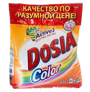 Dosia Active 3 Color Порошок Автомат 3,7 кг