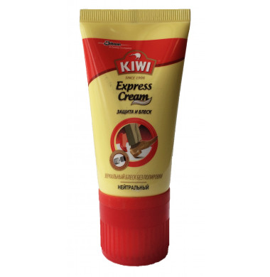 Kiwi Express Cream Защита и Блеск для Гладкой Кожи Бесцветный Крем 50 мл