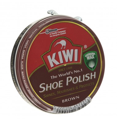 Kiwi Shoe Polish для Гладкой Кожи Коричневый Крем 50 мл