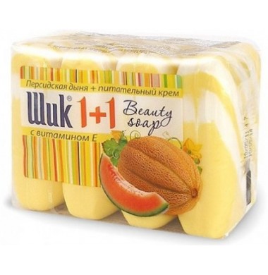 Шик Beauty 1+1 Персидская Дыня+Крем Мыло Туалетное 90 г*4 шт