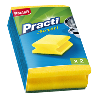 Paclan Practi Super Губки 2 шт
