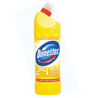 Domestos Двойная Сила Лимонная Свежесть Гель Универсальный 1 л