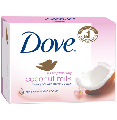 Dove Кокосовое Молочко и Лепестки Жасмина Крем-Мыло 135 г