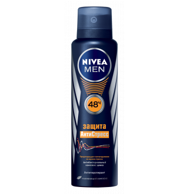 Nivea Men Защита АнтиСтресс Антиперспирант Аэрозоль 150 мл