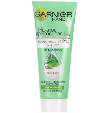 Garnier Нежное Прикосновение Алоэ Вера Увлажняющий Крем для рук 75 мл