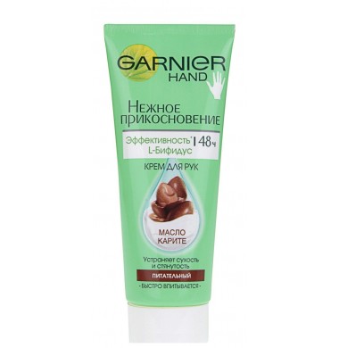 Garnier Нежное Прикосновение Масло Карите Питательный Крем для рук 75 мл