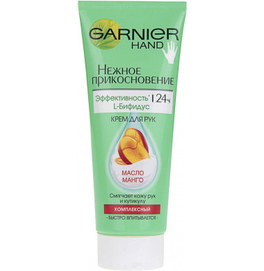 Garnier Нежное Прикосновение Масло Манго Комплексный Крем для рук 75 мл
