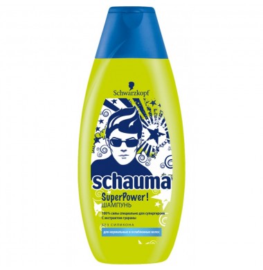 Schauma SuperPower Шампунь Для Мужчин 380 мл 