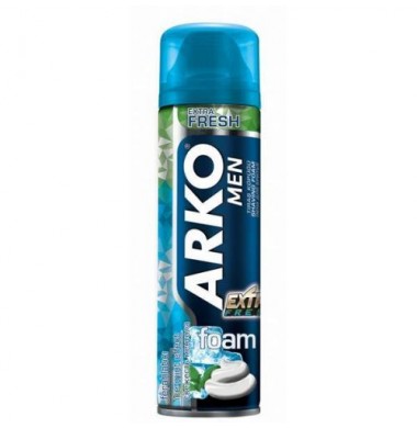 Arko Men Extra Fresh Свежесть Ментола Пена для бритья 200 мл