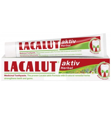 Lacalut Aktiv Herbal Зубная Паста 75 мл