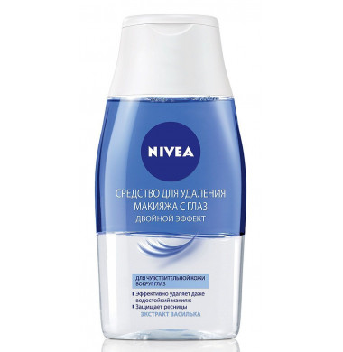 Nivea Двойной Эффект Средство для удаления макияжа с глаз 125 мл