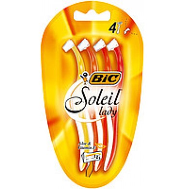 BIC Soleil Lady  Бритвенный Станок Одноразовый 4  шт