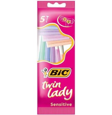 BIC  Twin Lady  Бритвенный Станок Одноразовый 5 шт