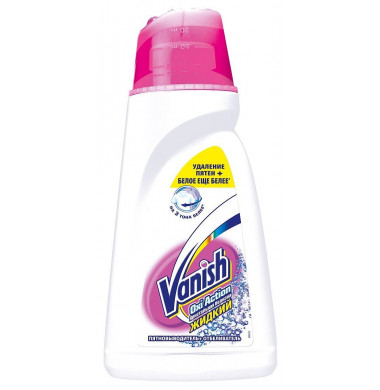 Vanish Oxi Action Кристальная Белизна Пятновыводитель + Отбеливатель Жидкость1 л
