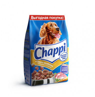 Chappi Мясное Изобилие С Овощами И Травами Сухой Корм 2,2 кг 