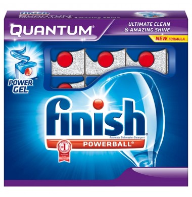 Finish Quantum Powerball Таблетки для Посудомоечных Машин 80 шт