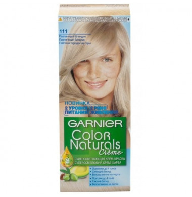 Garnier Color Naturals Суперосветляющая Крем-Краска 111 Платиновый Блонд