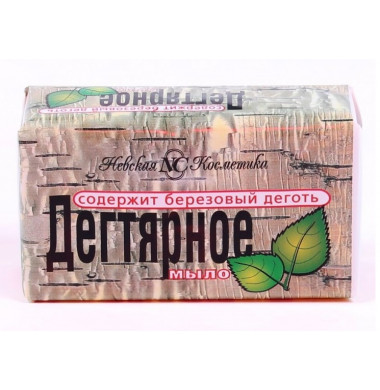 Невская Косметика Дегтярное Мыло Туалетное 140 г
