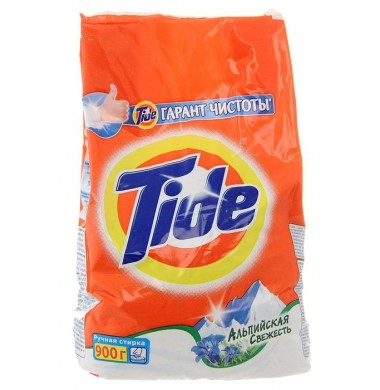 Tide Альпийская Свежесть Порошок Ручная Стирка 900 г