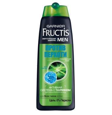 Fructis Men Взрыв Ментола Шампунь 400 мл