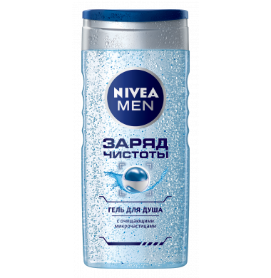 Nivea Men Заряд Чистоты Гель для душа 250 мл