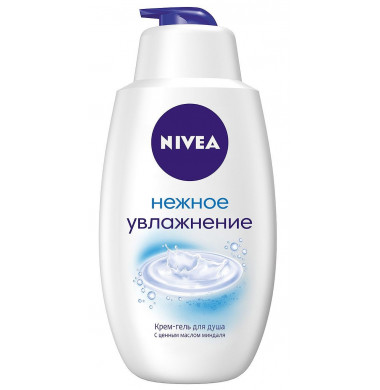 Nivea Нежное Увлажнение И Забота Крем-Гель для душа 750 мл
